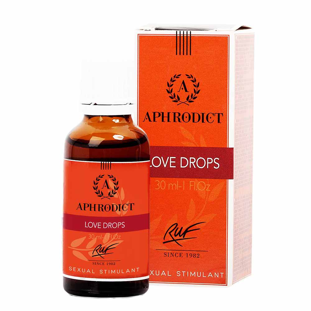 Aphrodict Love Drops flacon et boîte