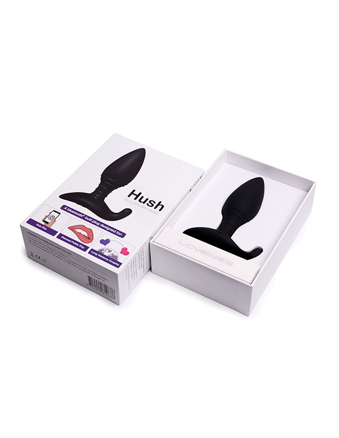 Plug Anal Vibrant Télécommandé Hush - Lovense