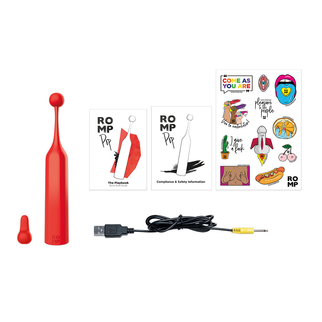 Stimulateur Clitoridien et Point G Pop - Romp