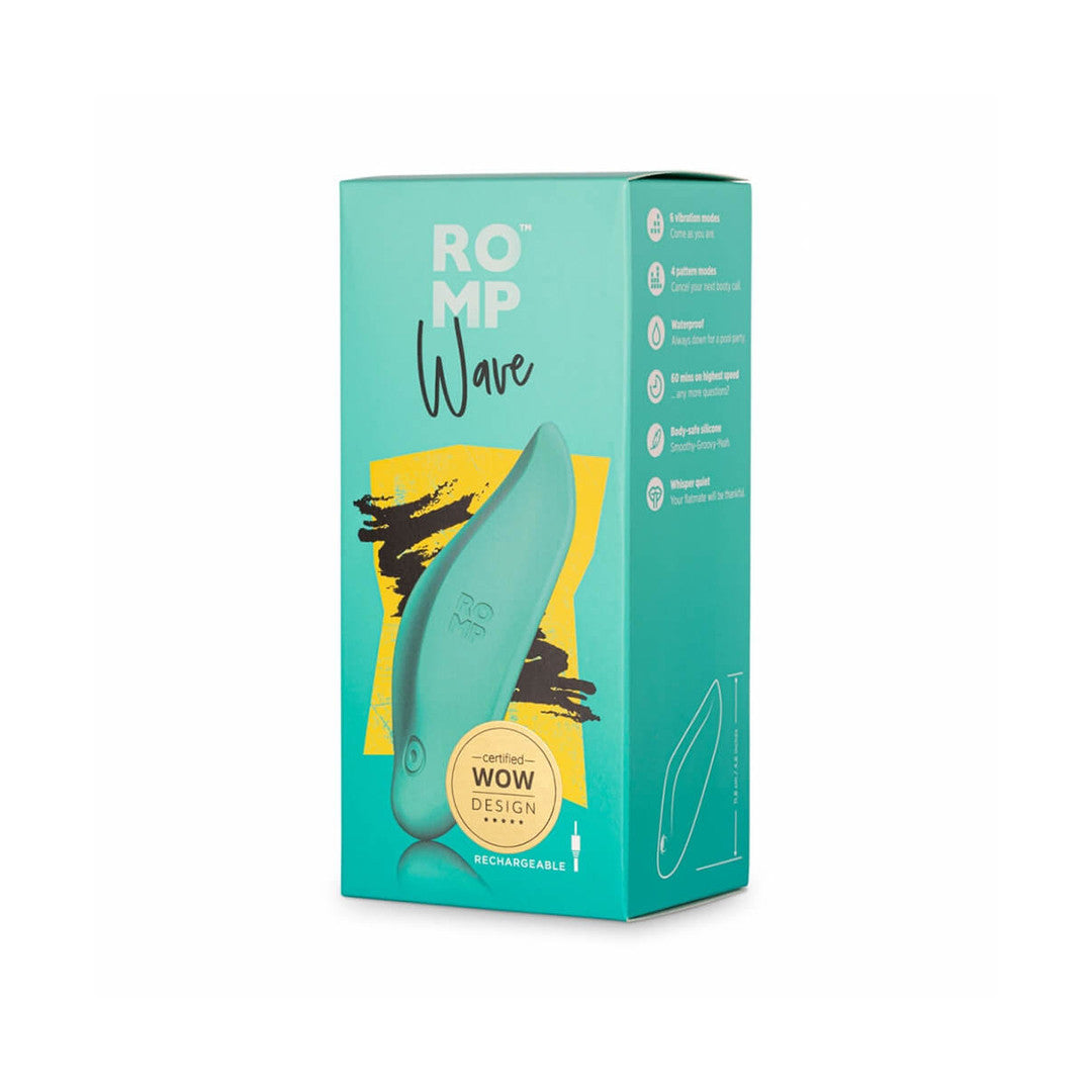 Stimulateur Clitoridien Wave - Masseur Vibrant en Silicone - ROMP