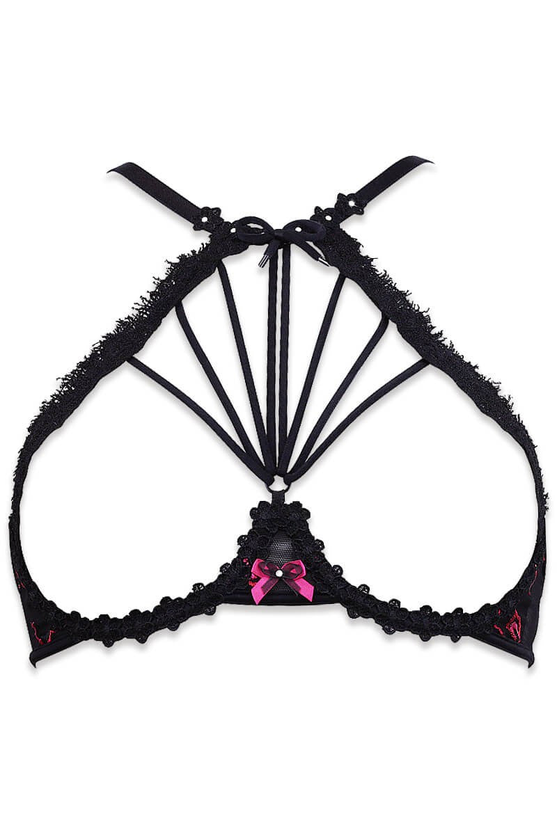 Soutien-Gorge Harnais à Lacet Cabaret