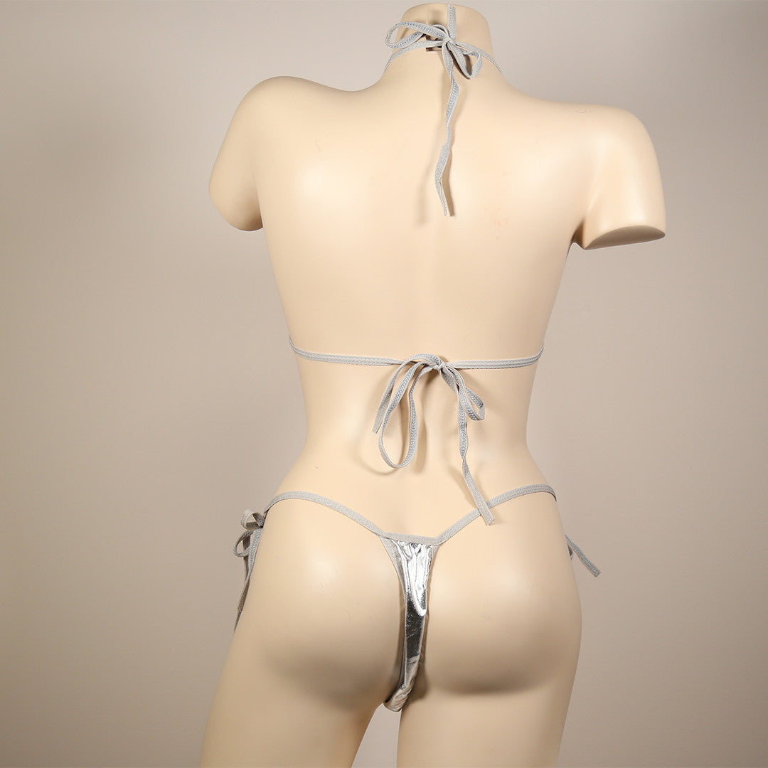 Ensemble Mini Maillot de bain Summer Argent