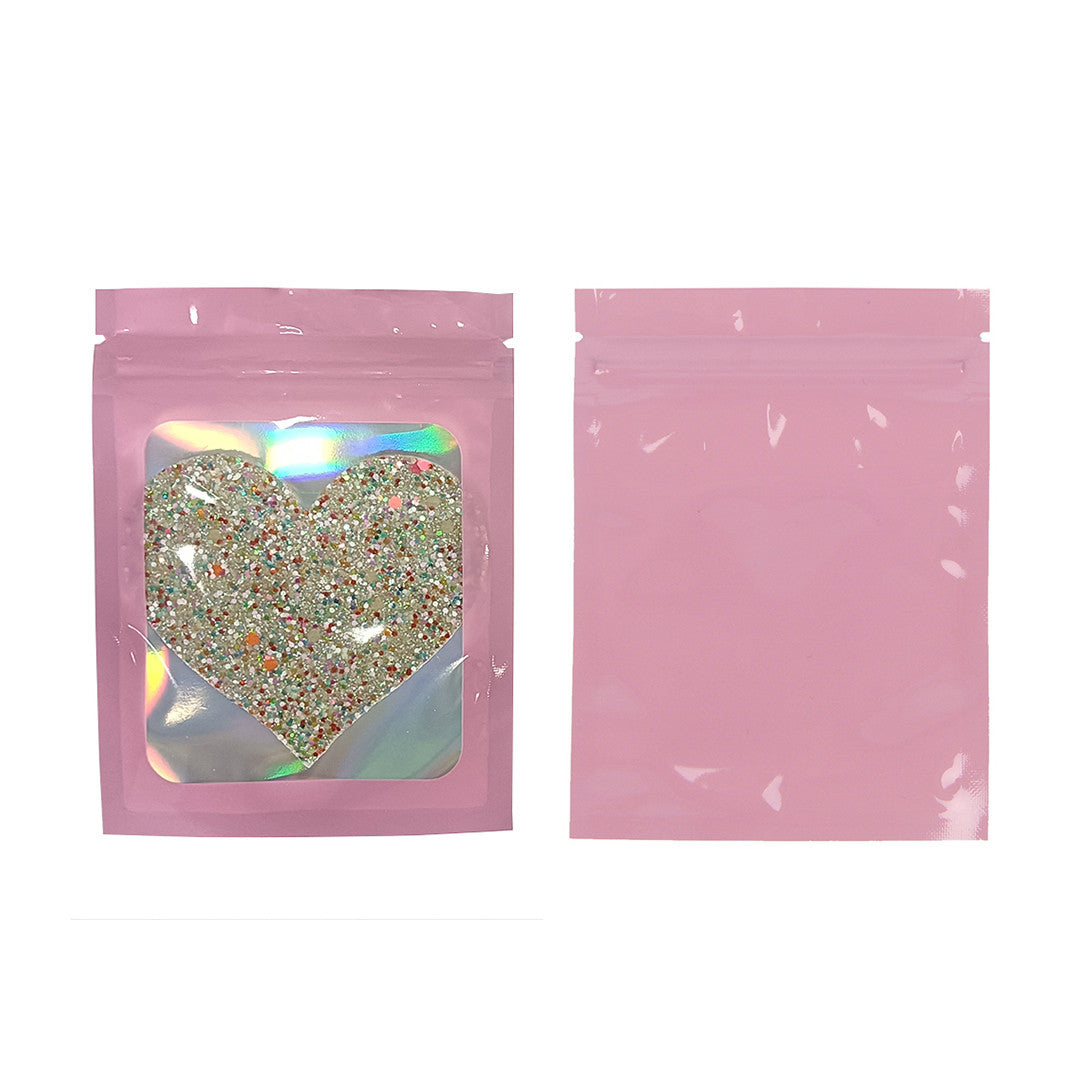 Cache Tétons Adhésif Coeur Fluo