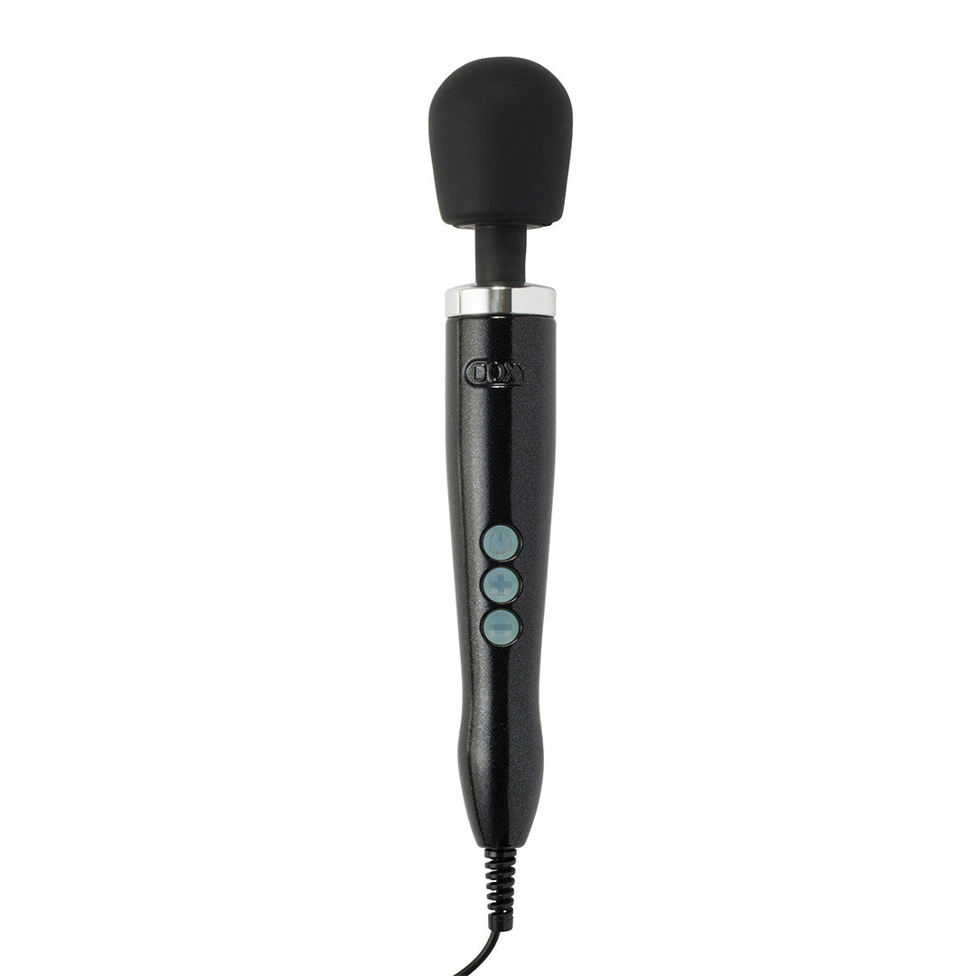 Stimulateur Clitoridien Puissant Doxy Métal - Doxy - noir vue de face