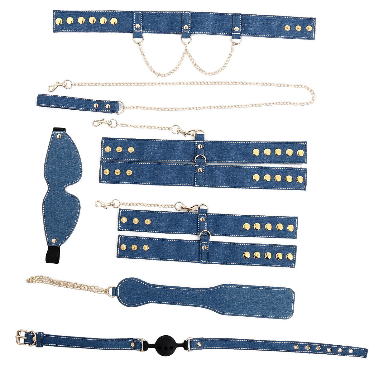 Coffret Bondage en Jean