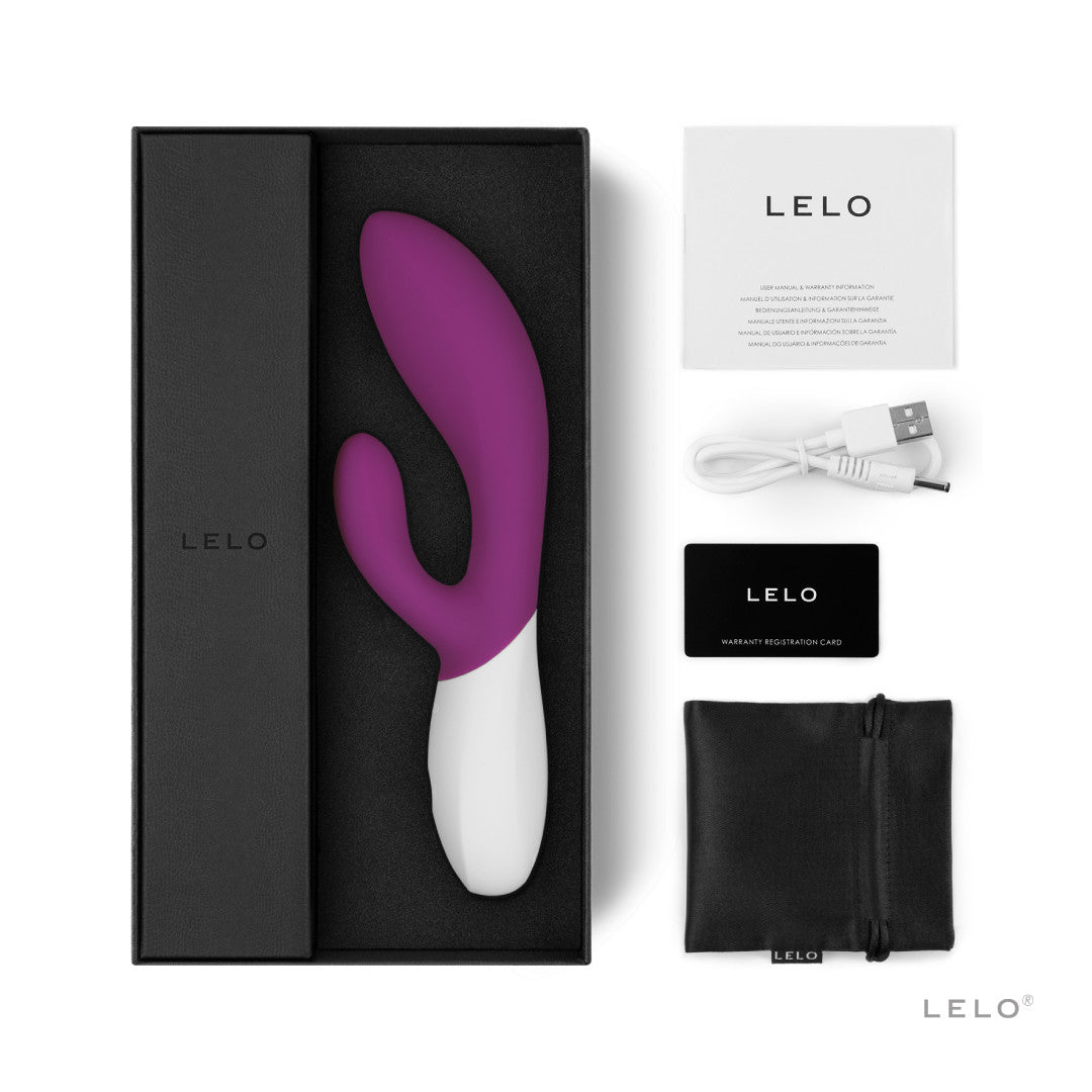 Rabbit Ina Wave Violet - Lelo contenu packaging
