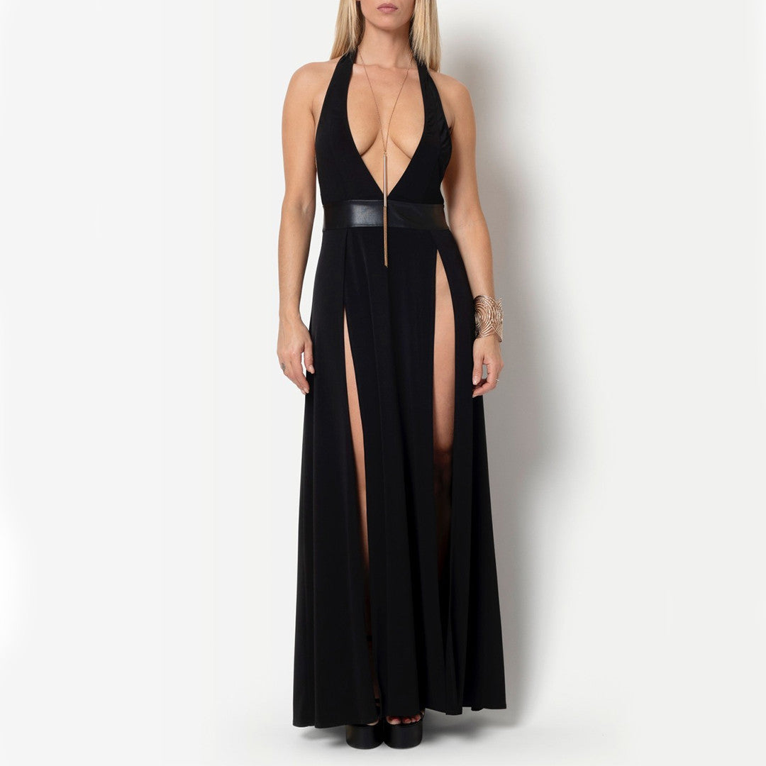 Robe en Lycra Isabella Noir