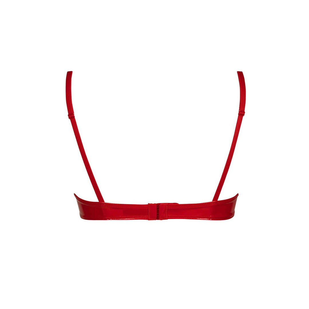 Soutien-Gorge Vinyle Annabelle Rouge