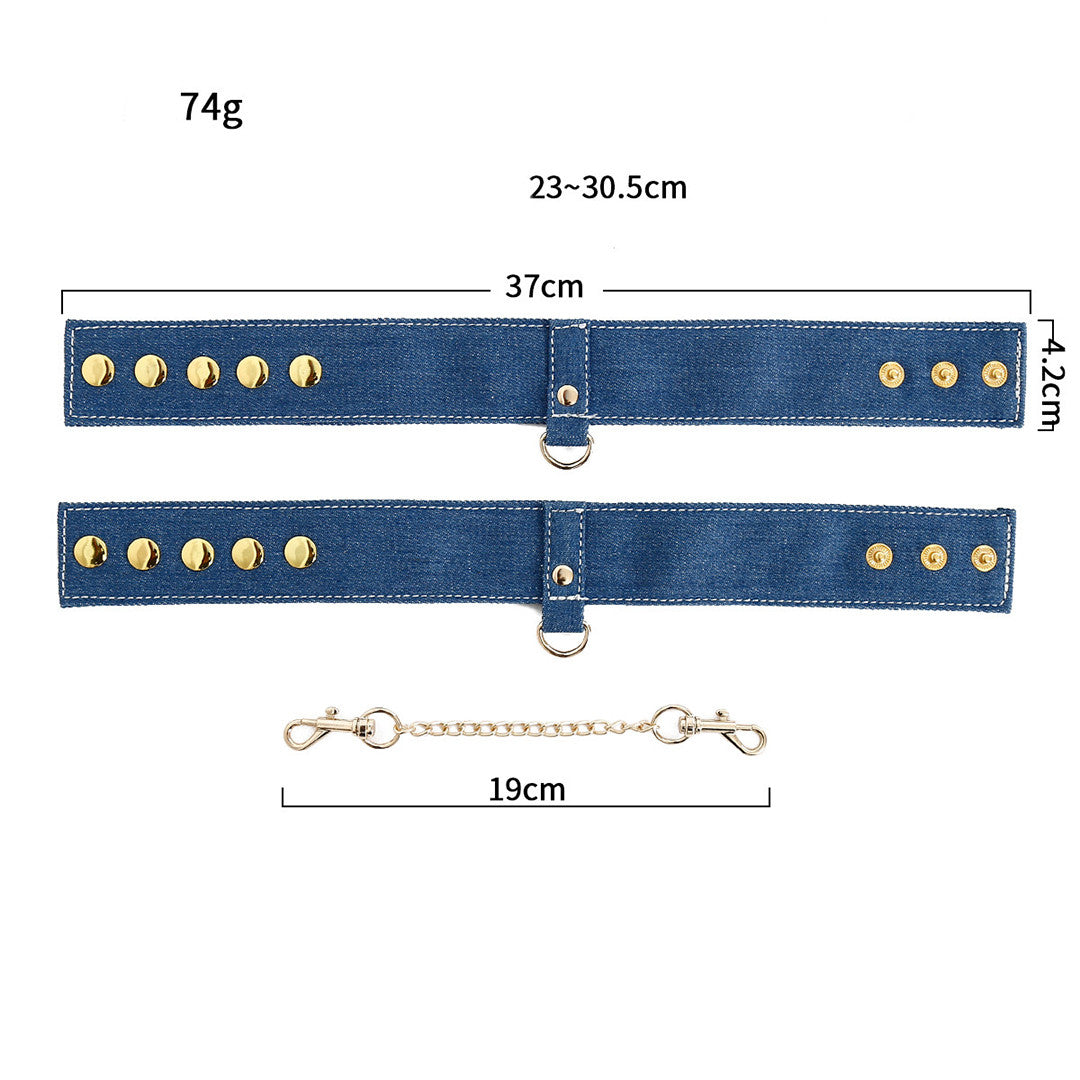 Menottes Chevilles en Jean