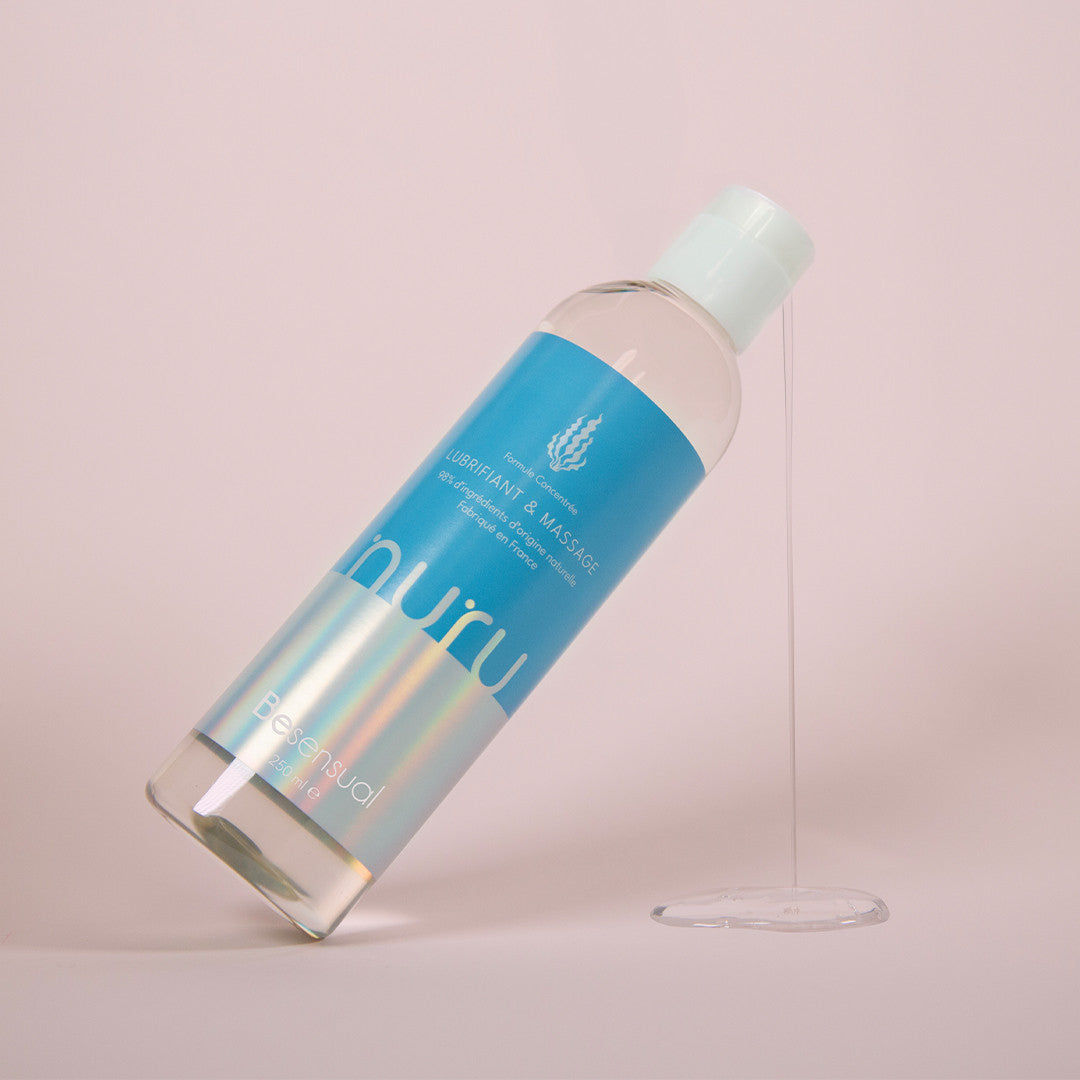 Gel lubrifiant et massage Nuru - Formule concentrée 250ml