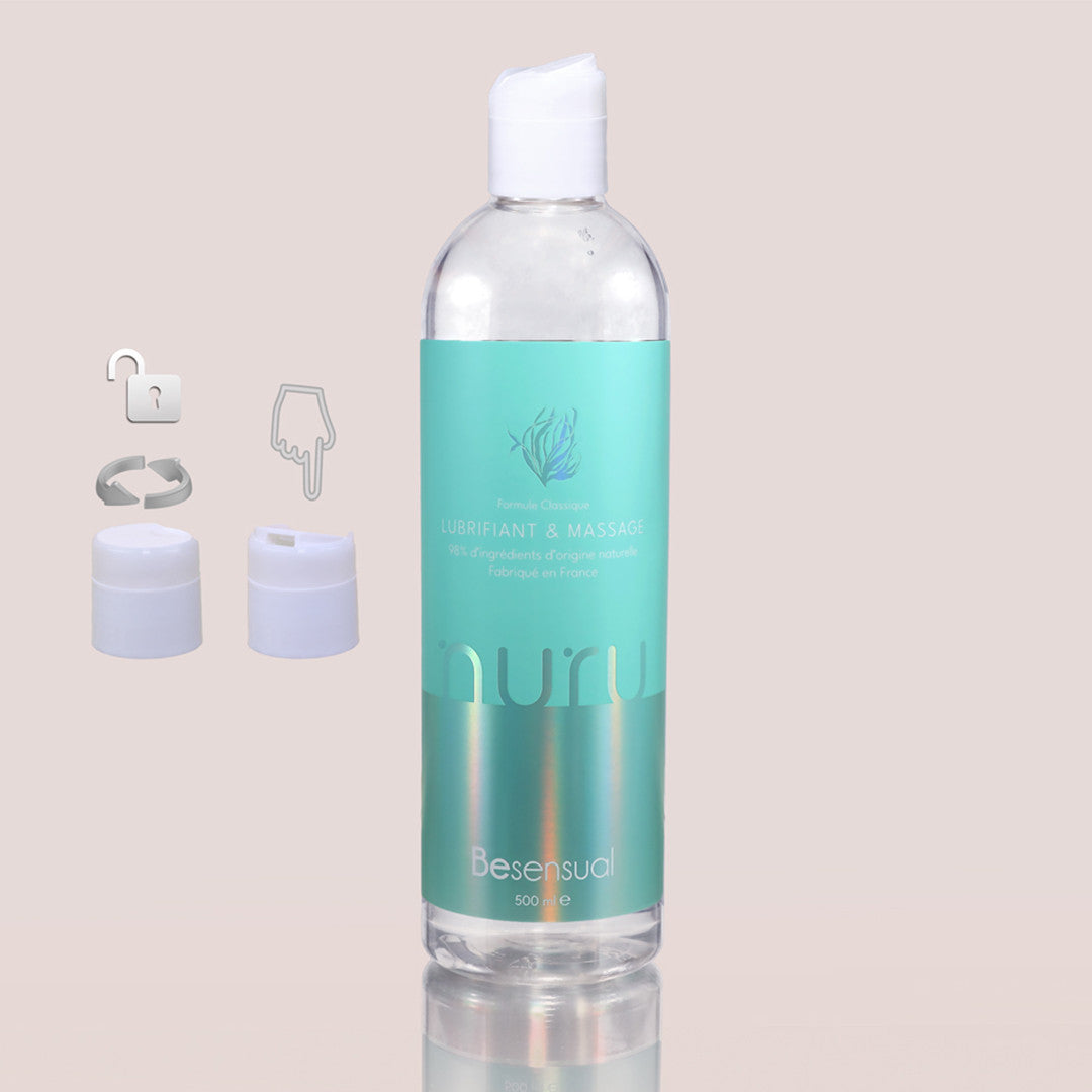 Gel lubrifiant et massage Nuru - Formule classique 500ml