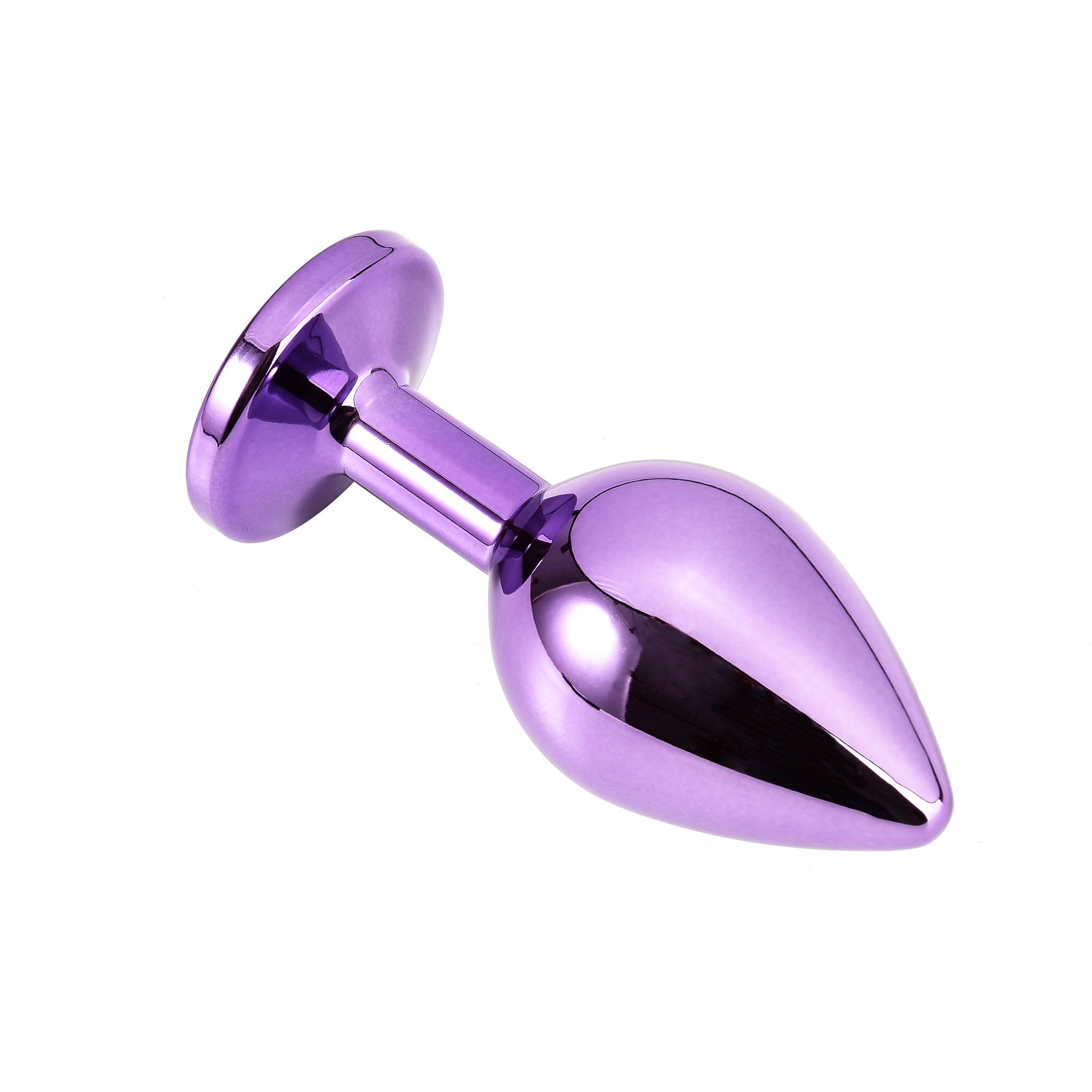 Plug Alu Violet Bijou Crystal