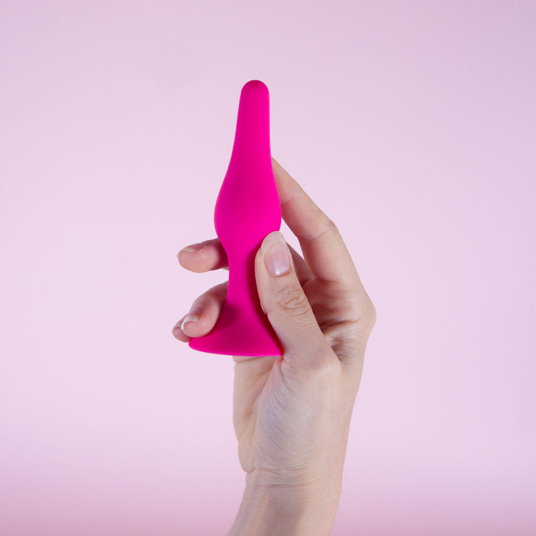 Plug Anal Ventouse Tentation Rose S