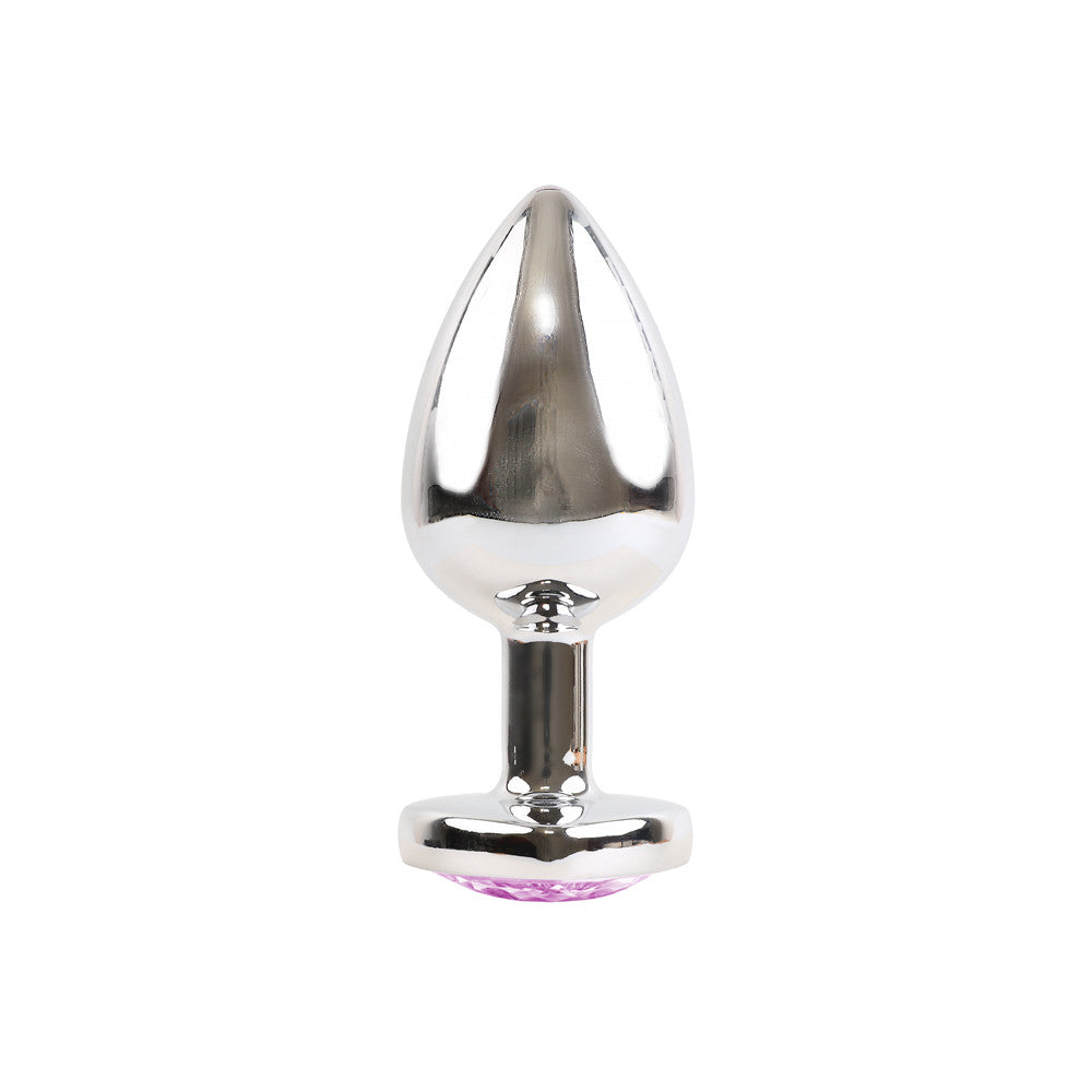 Plug Coeur Inox Rose XL