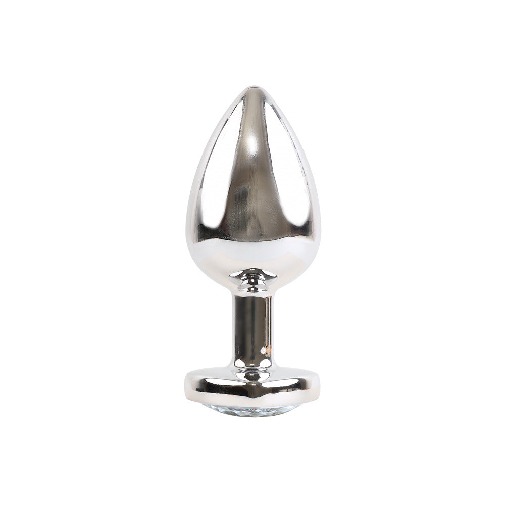 Plug Coeur Inox Crystal XL