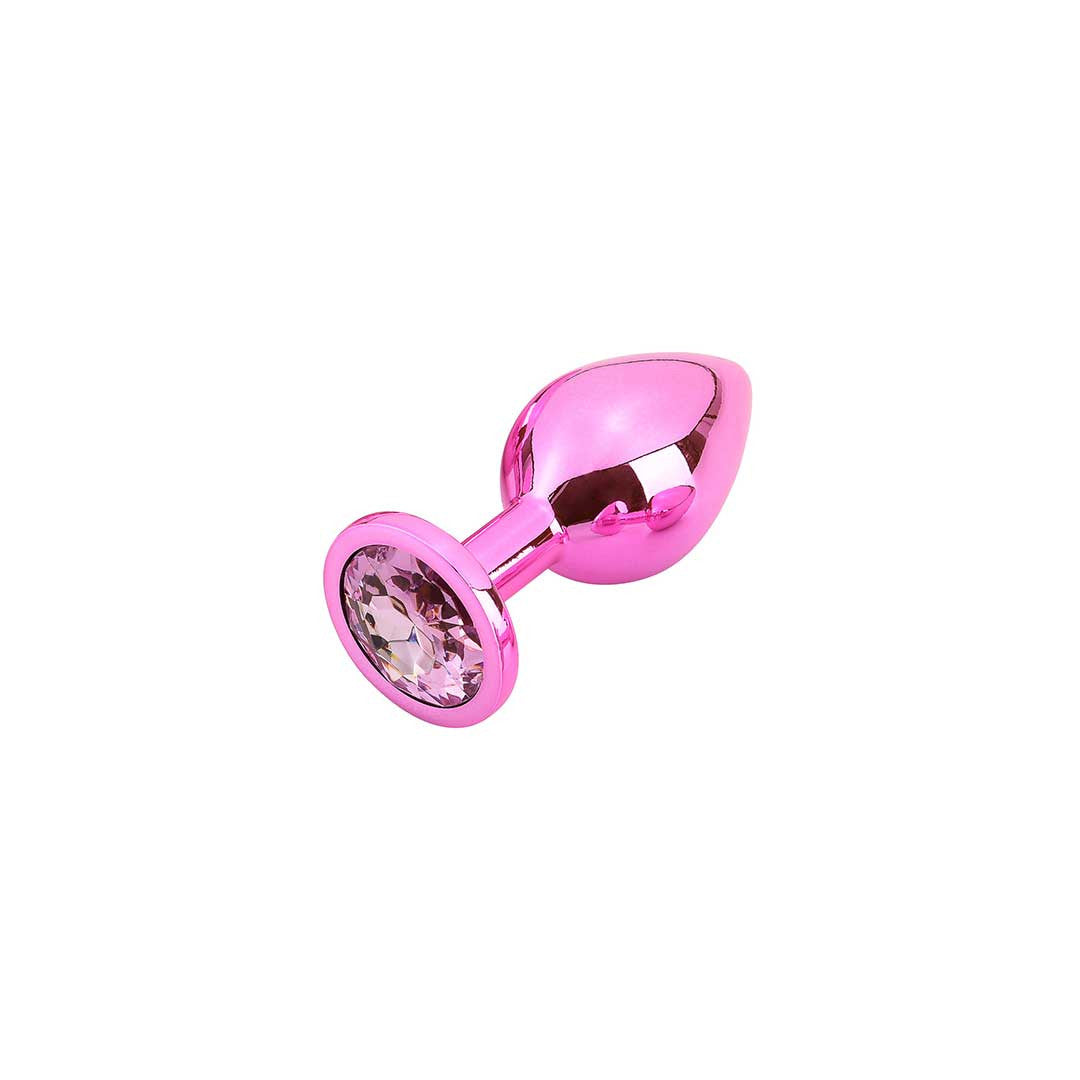 Plug Alu Rose Bijou Crystal L