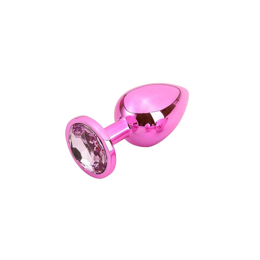 Plug Alu Rose Bijou Crystal XL