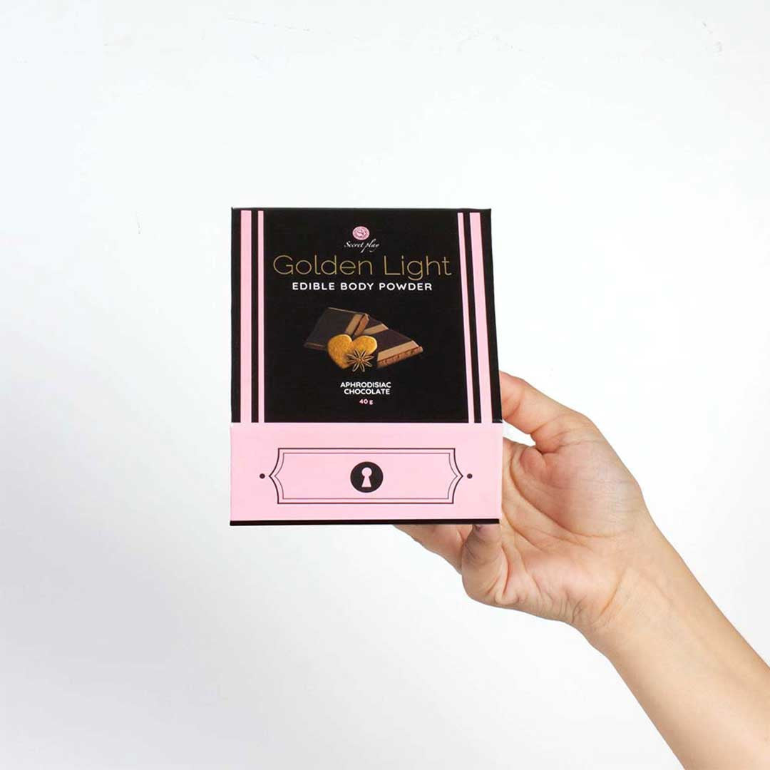 Poudre de Préliminaires Comestible Chocolat