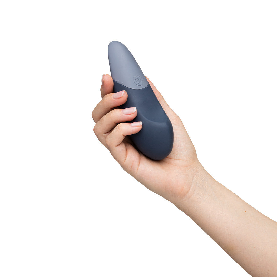 Vibromasseur Clitoridien Vibe Womanizer Bleu