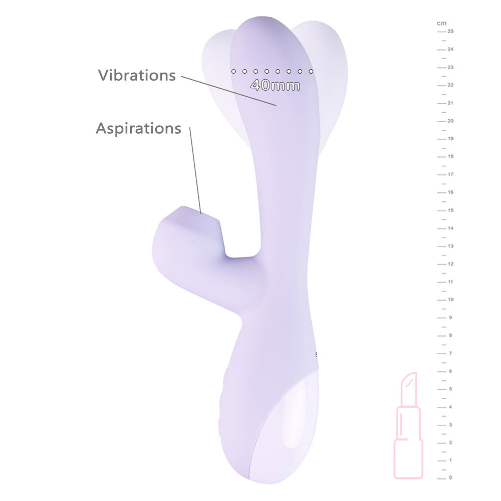 Vibromasseur Rabbit Succion Luna Wave