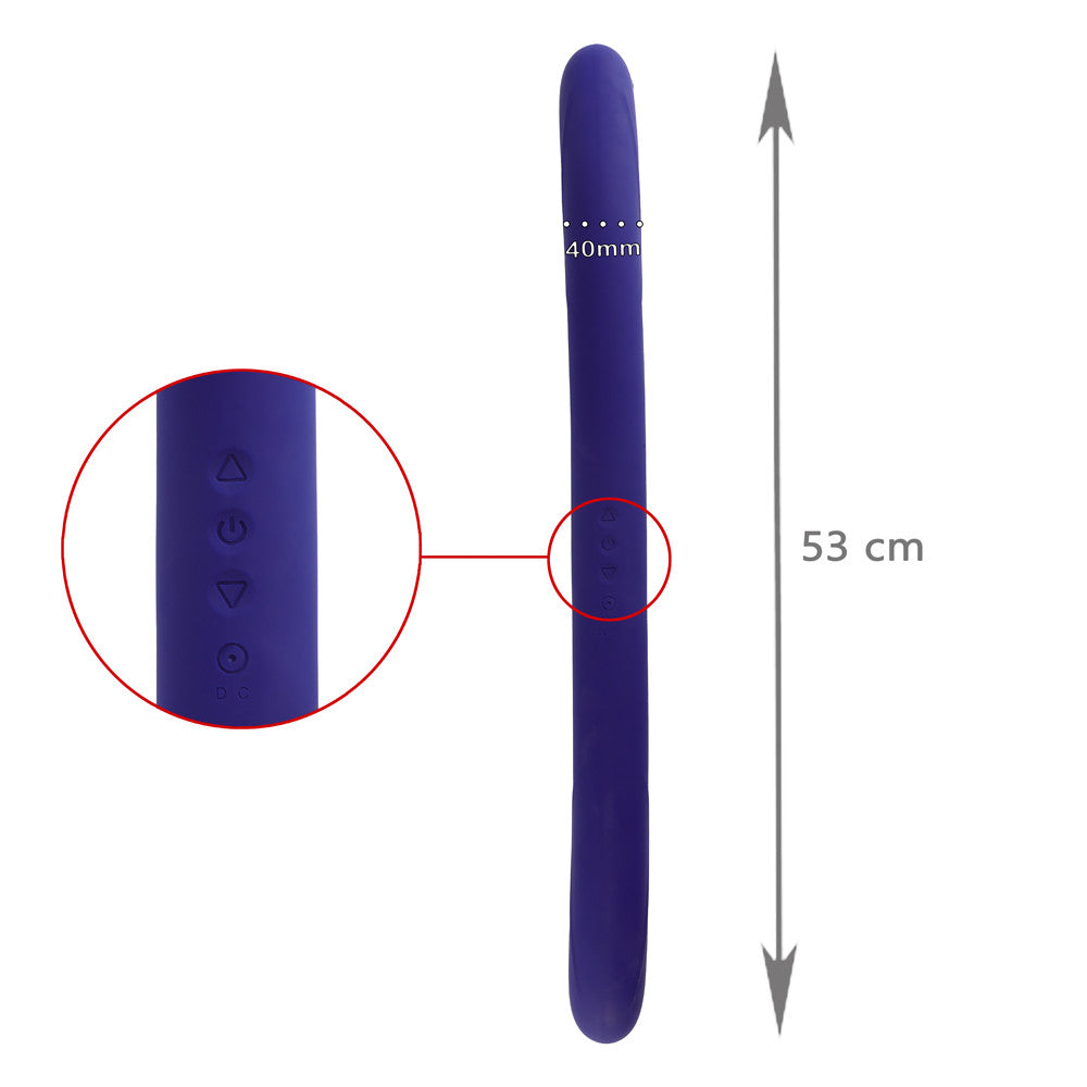 Double Dong Vibrant Boomerang +