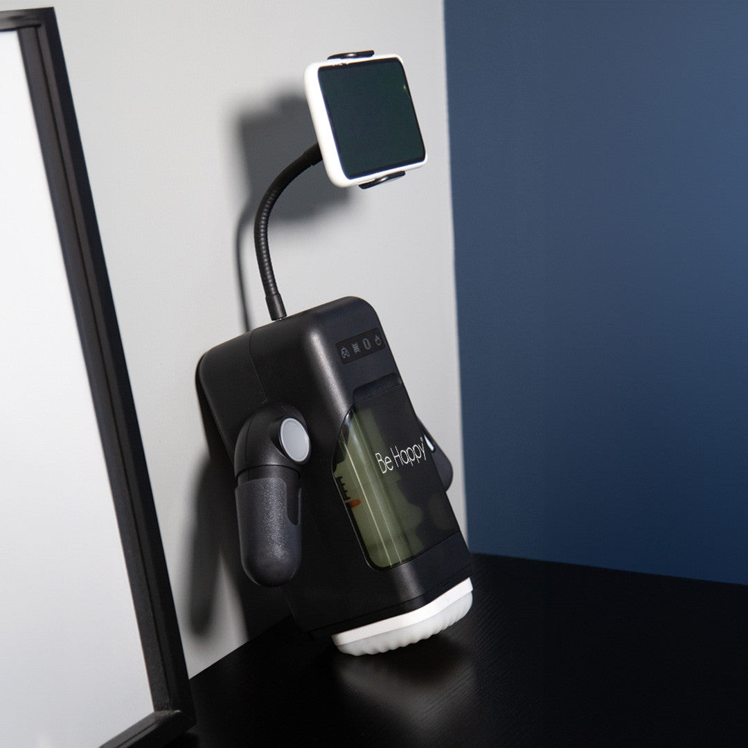 masturbateur galaxie avec support telephone