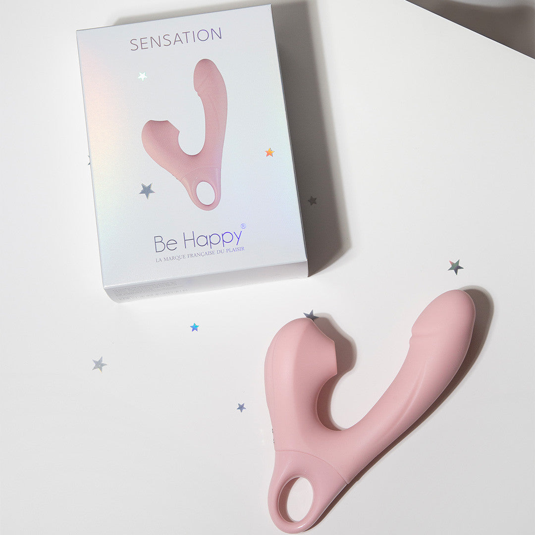 Vibromasseur Succion Double Stimulation Sensation