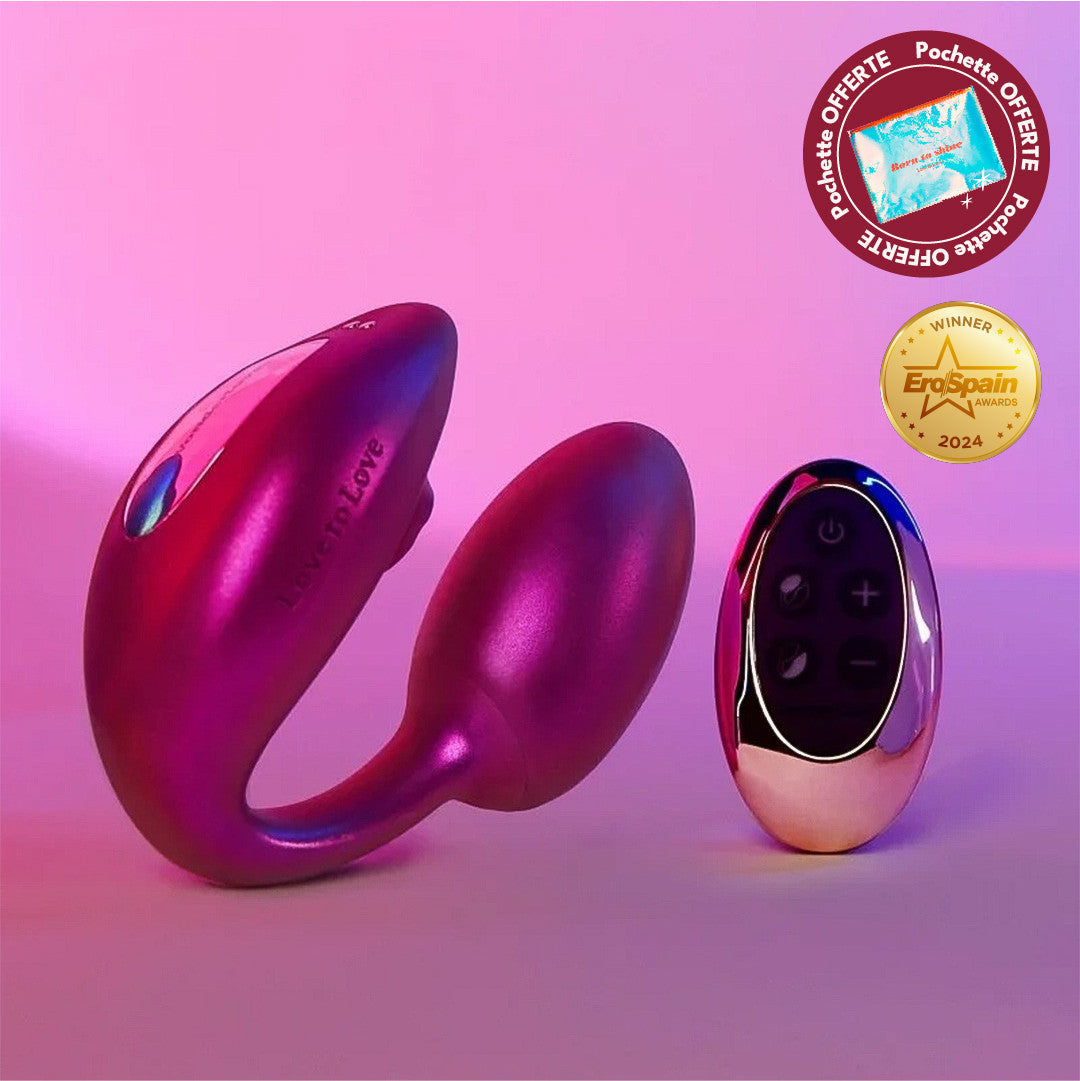 Oeuf Vibrant Double Stimulation Wonderlover