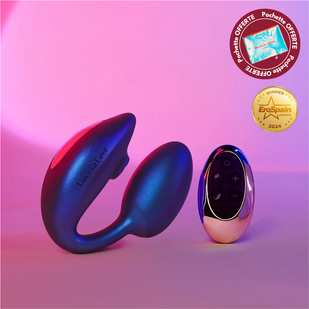 Oeuf Vibrant Double Stimulation Wonderlover