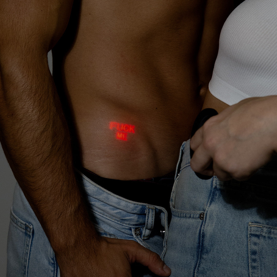 Plug Anal Vibrant Laser Télécommandé Imagination