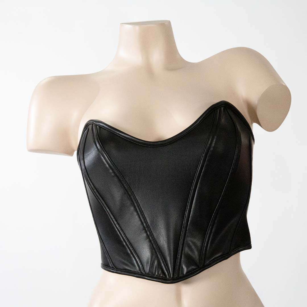 Bustier Similicuir Lucy