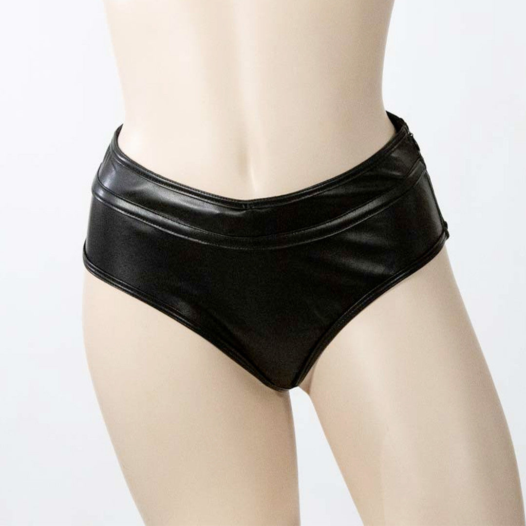 Shorty Ouvert Simili Cuir Imani