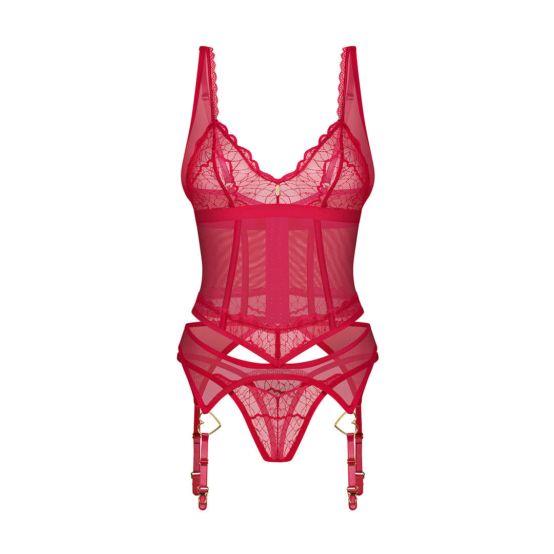Corset et String Cupide Desir