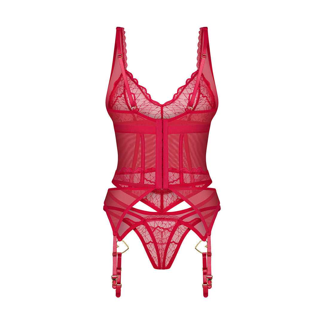 Corset et String Cupide Desir