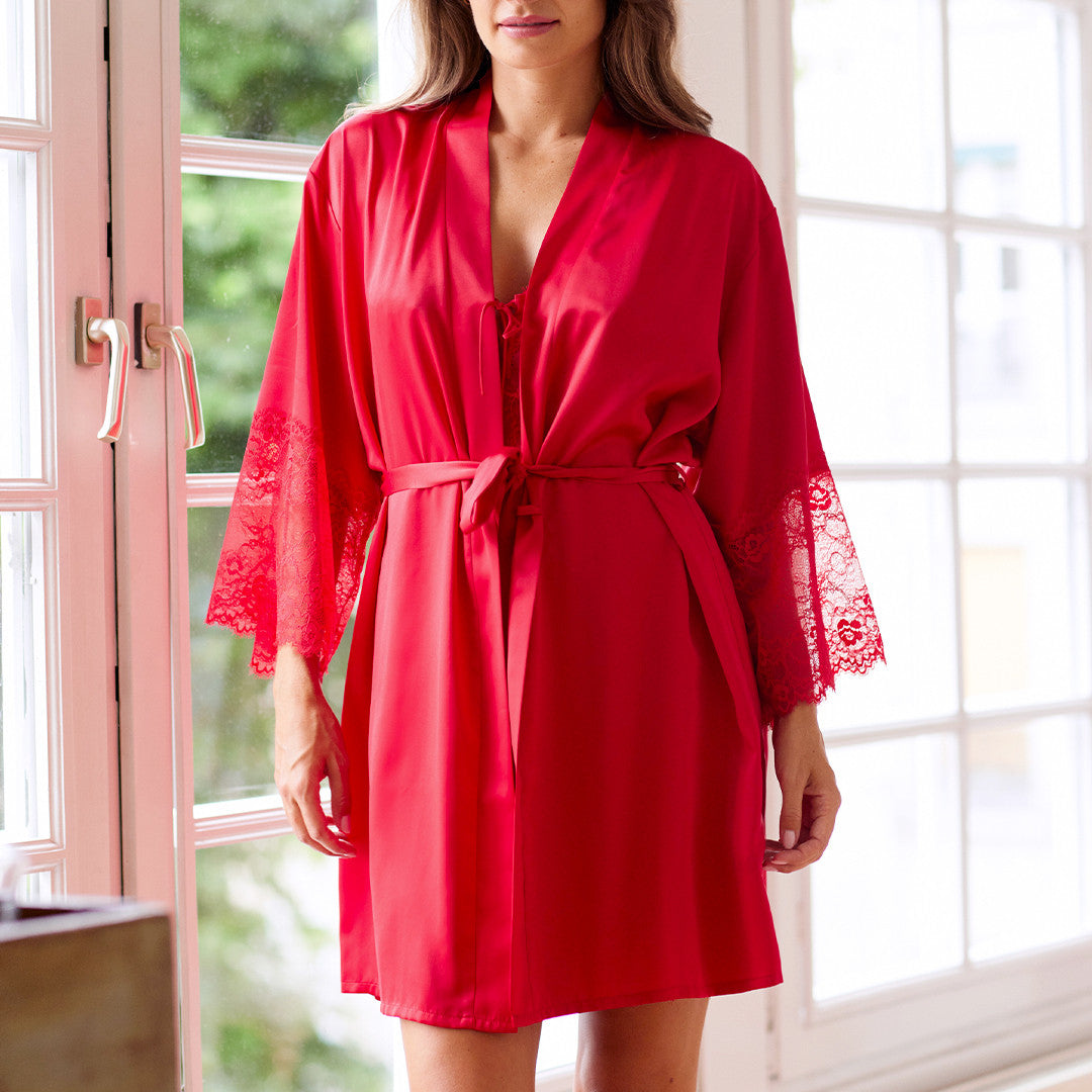 Kimono Posh Rouge