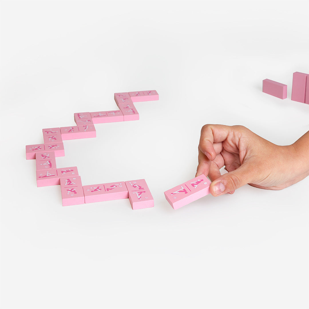 Jeu Domino Coquin en Bois