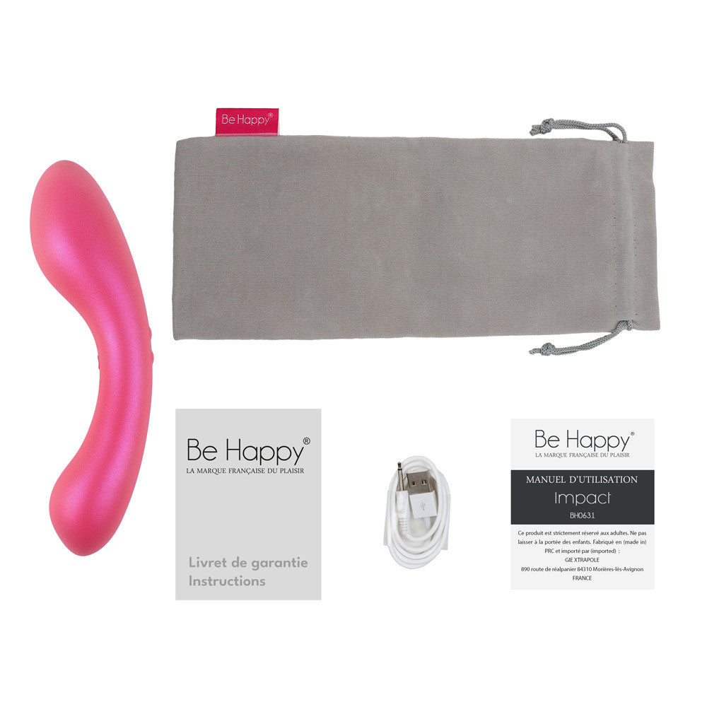 Contenu Packaging Vibromasseur Wand Impact - Be Happy