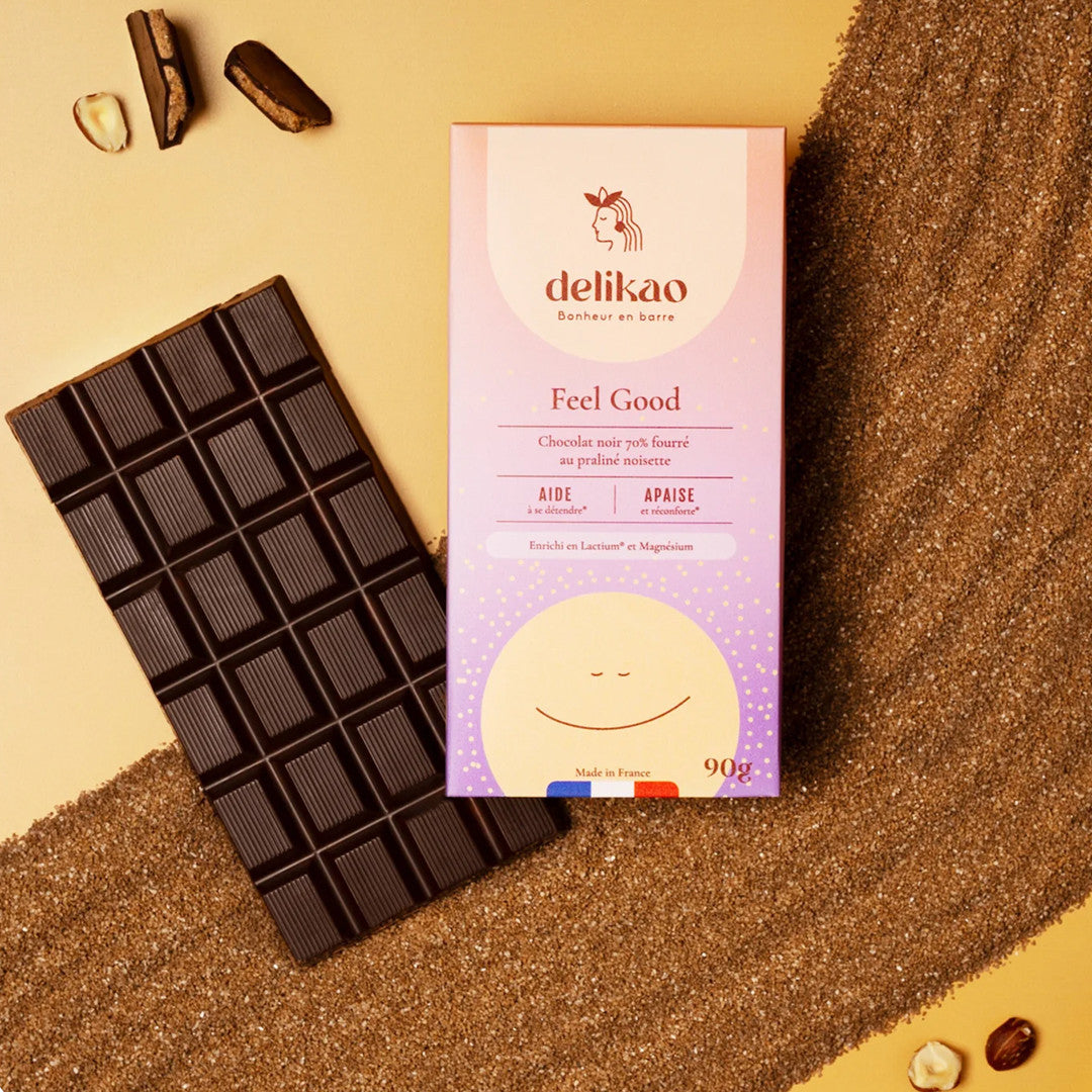 Chocolat Aphrodisiaque Skyn Glow Chocolat Noir / Noisette