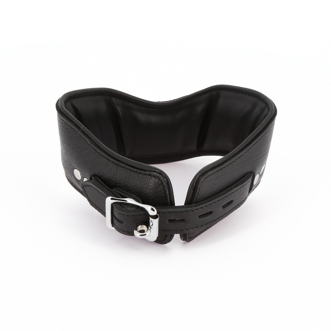 Collier Cuir Épais Anneau