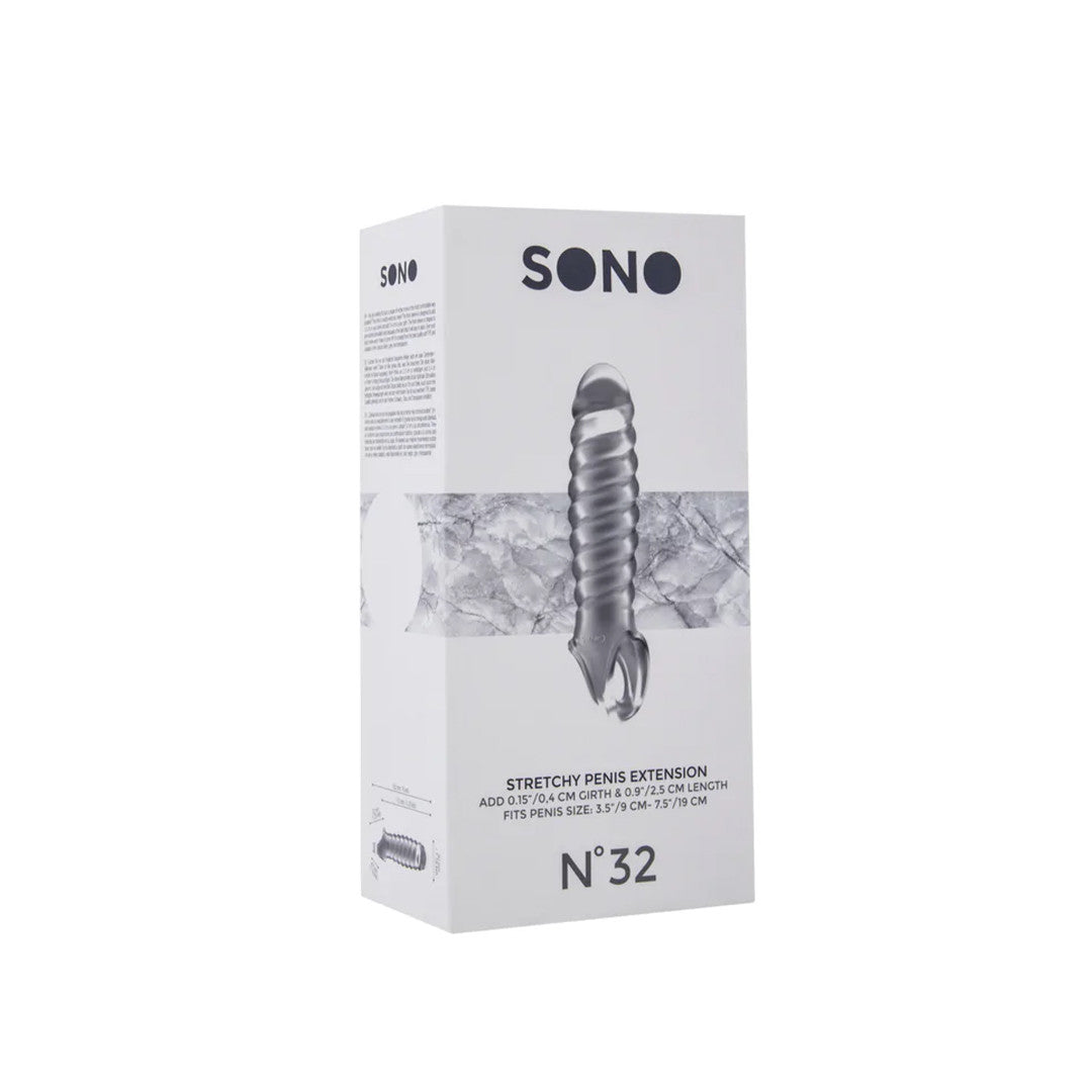 Gaine extenseur Transparente TPE 2,5cm
