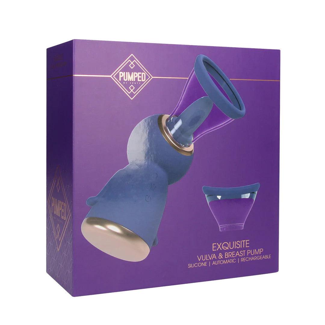 Pompe rechargeable Exquisite Vulve et Seins