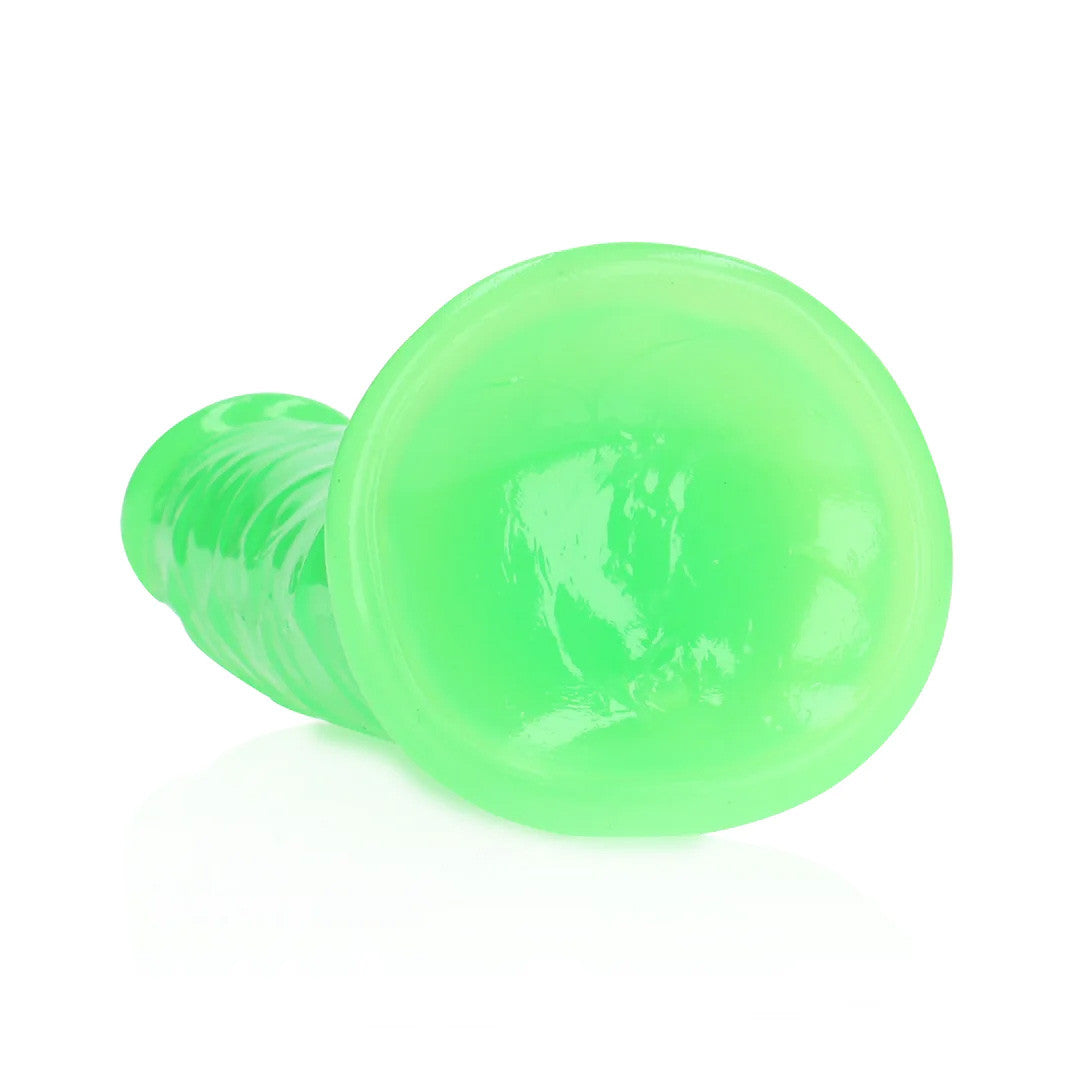 Gode Ventouse Réaliste TPE Glow in the Dark