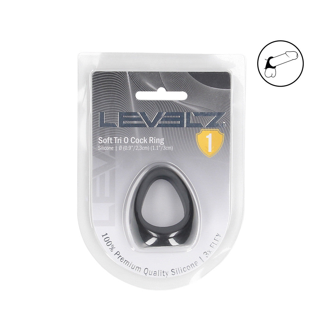 Cockring Silicone Soft Tri O