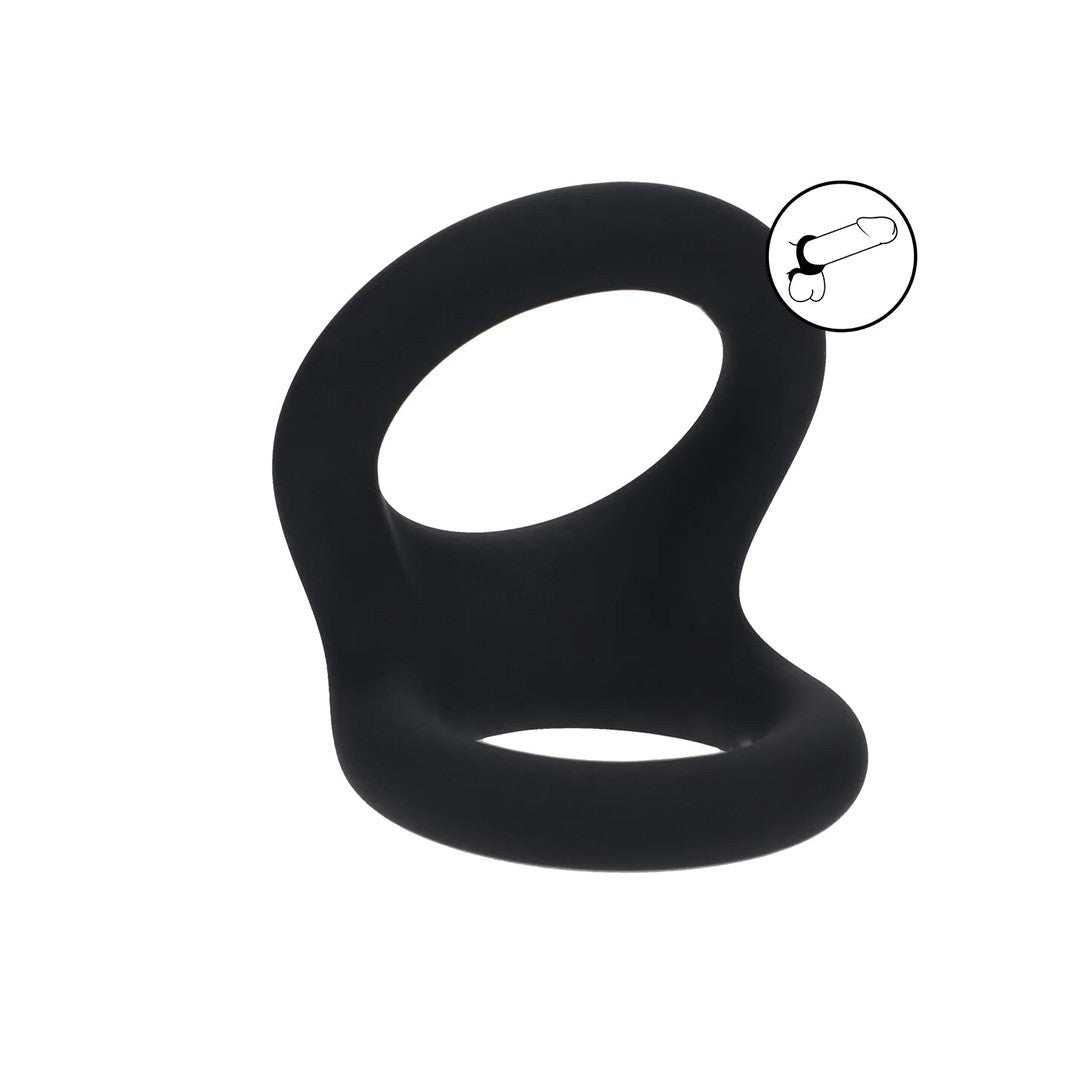 Cockring Double O Silicone double L