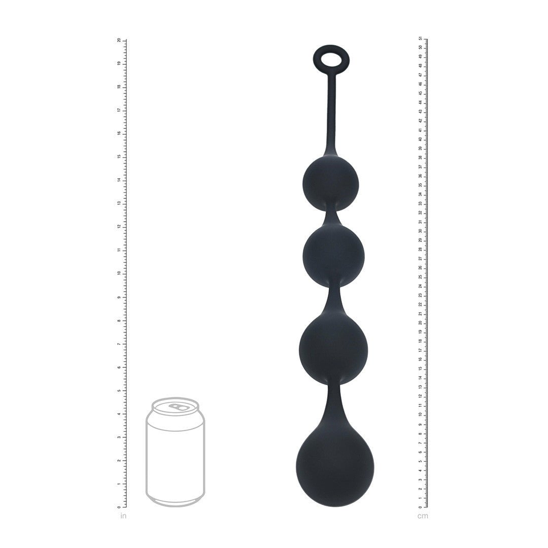Chaîne Anal en Silicone M