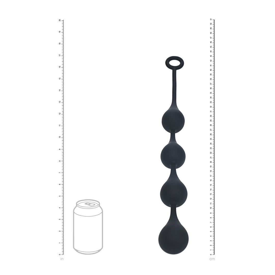 Chaîne Anal en Silicone S
