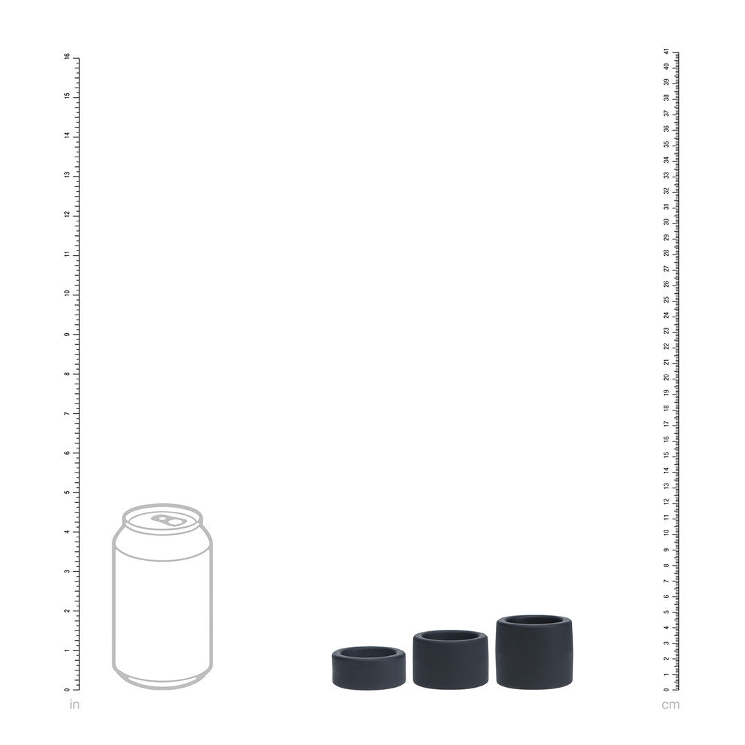 Set Ball Strap Silicone Wide O S/M/L