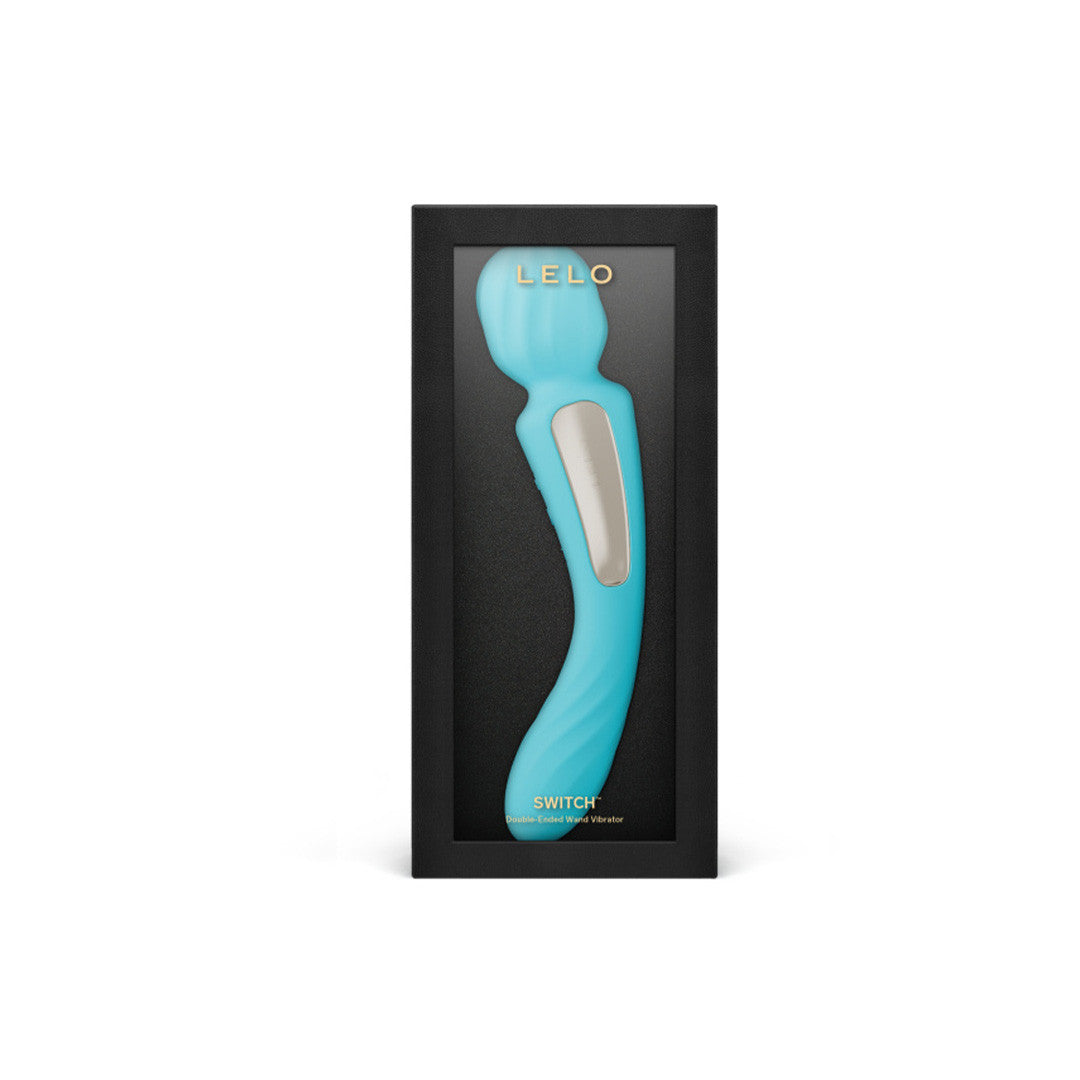 Vibromasseur Wand Double Switch Bleu