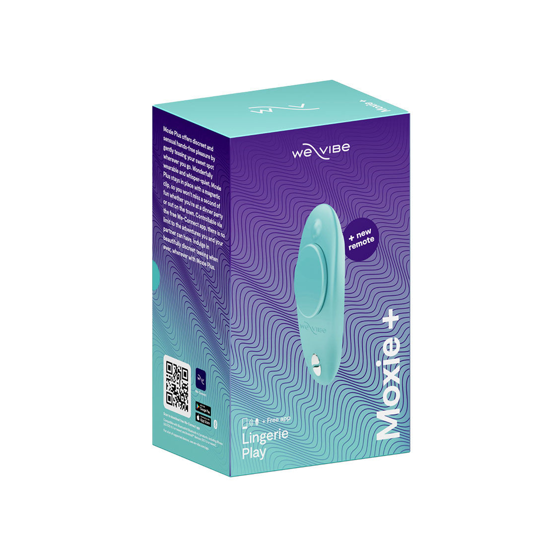 We-Vibe Moxie+ – Stimulateur Clitoridien Connecté Bleu