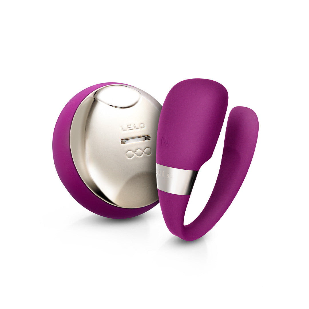 Vibromasseur pour couple Tiani 3 Violet